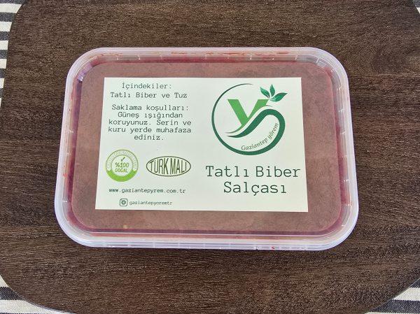 Gaziantep Yörem Tatlı Biber Salçası