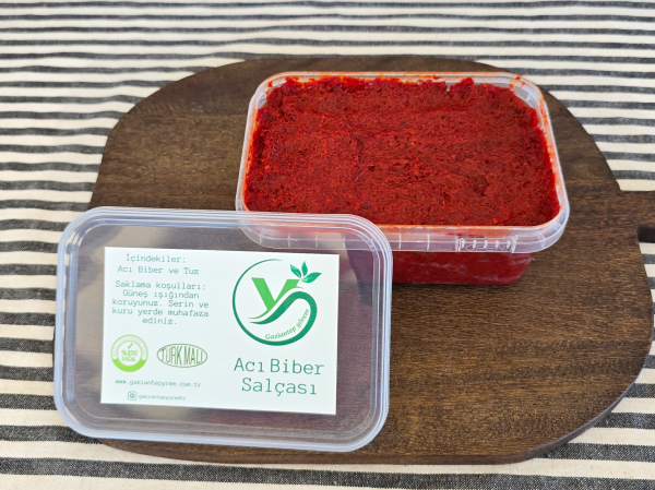 Gaziantep Yörem Acı Biber Salçası