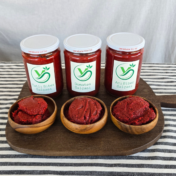 Gaziantep Yörem 3'lü Salça Seti