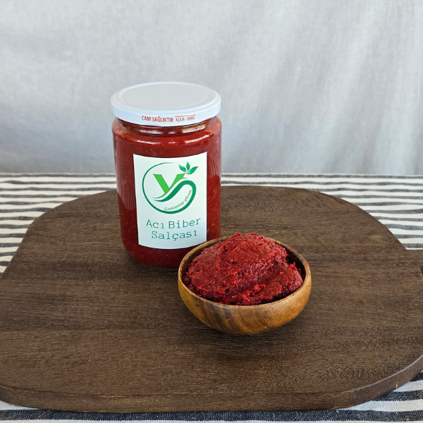 Gaziantep Yörem Acı Biber Salçası 650 Gr