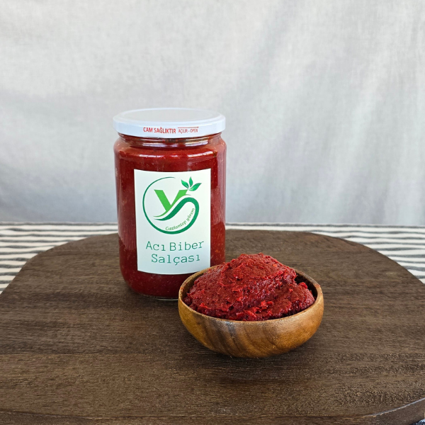 Gaziantep Yörem Acı Biber Salçası 650 Gr
