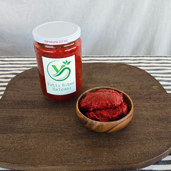 Gaziantep Yörem Tatlı Biber Salçası 650 Gr