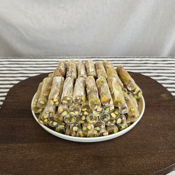 Gaziantep Yörem Antep Fıstıklı Sade Fitil Lokum