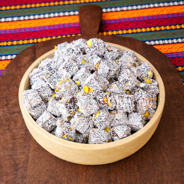 Gaziantep Yörem Çifte Kavrulmuş Antep Fıstıklı Kakaolu Lokum